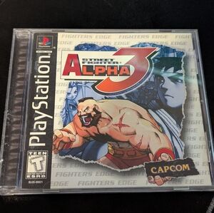 Street Fighter Alpha 3 For PlayStation CIB